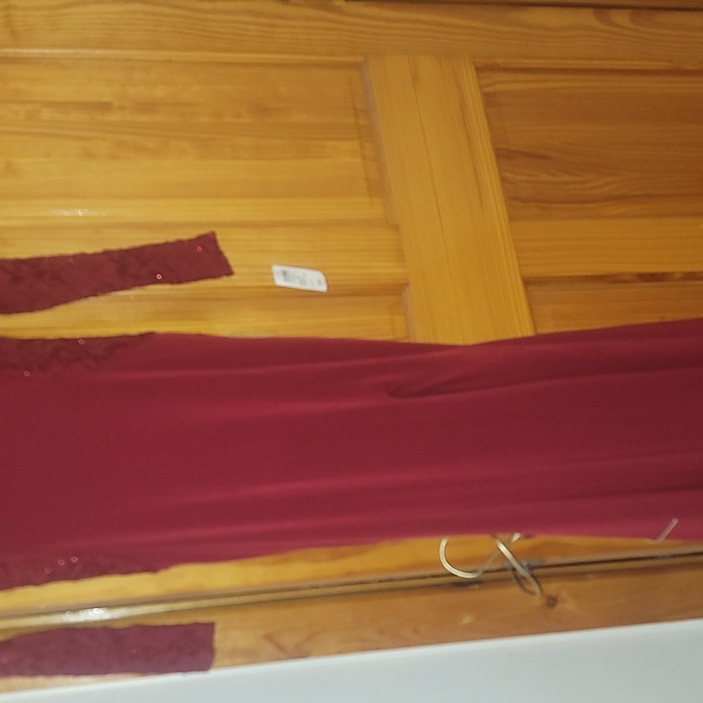 Women red dress